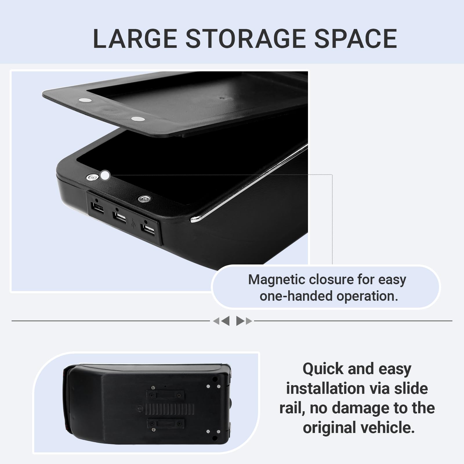 Amazon | HRCHCG 日産キックスアームレスト2016-2023年用 カー