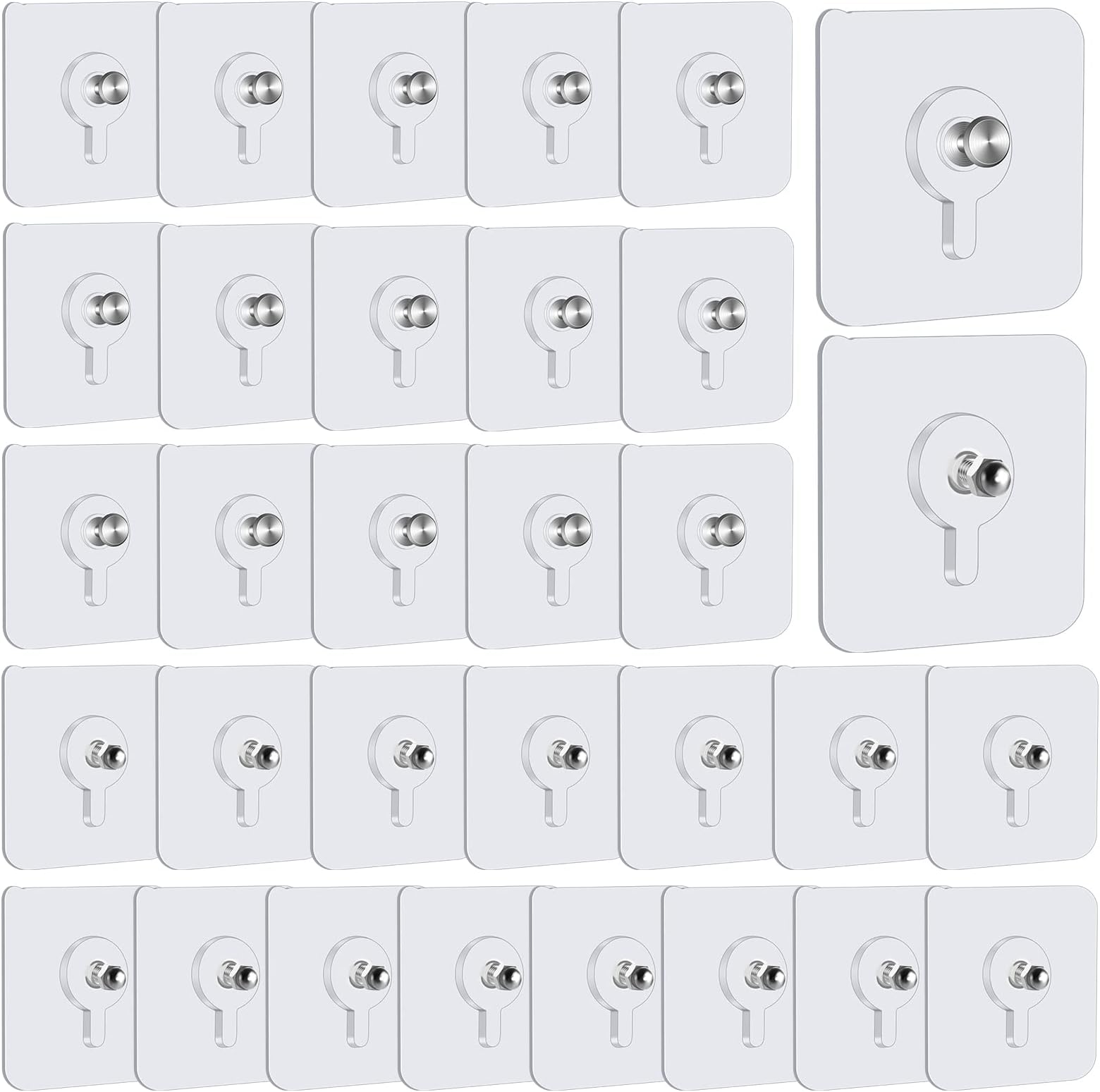 Tesa Klebenagel 3er Pack - Für Tapeten & Putz Bis 0,5kg Pro Nagel