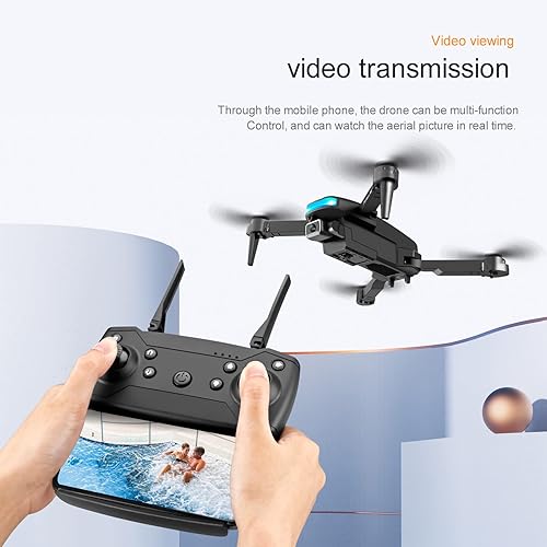Miniatura 8 de GoolRC S85 RC Drone con cámara dual para adultos, 4K HD FPV Video en vivo Mini Drone para niños, cuadricóptero RC con giro 3D, evitación de