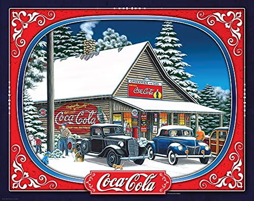 Springbok Puzzles - Holiday Tidings - 1500 Piece Jigsaw Puzzle - Large 28.75 Inches by 36 Inches Puzzle - Made in USA - Unique Cut Interlocking Pieces