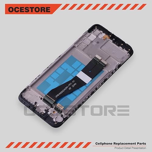 Miniatura 3 de OCESTORE Para Galaxy A02S A025 A025U A025A M02S M025U Pantalla LCD Pantalla Táctil Digitalizador Asamblea la pantalla Reemplazo Negro con Marco