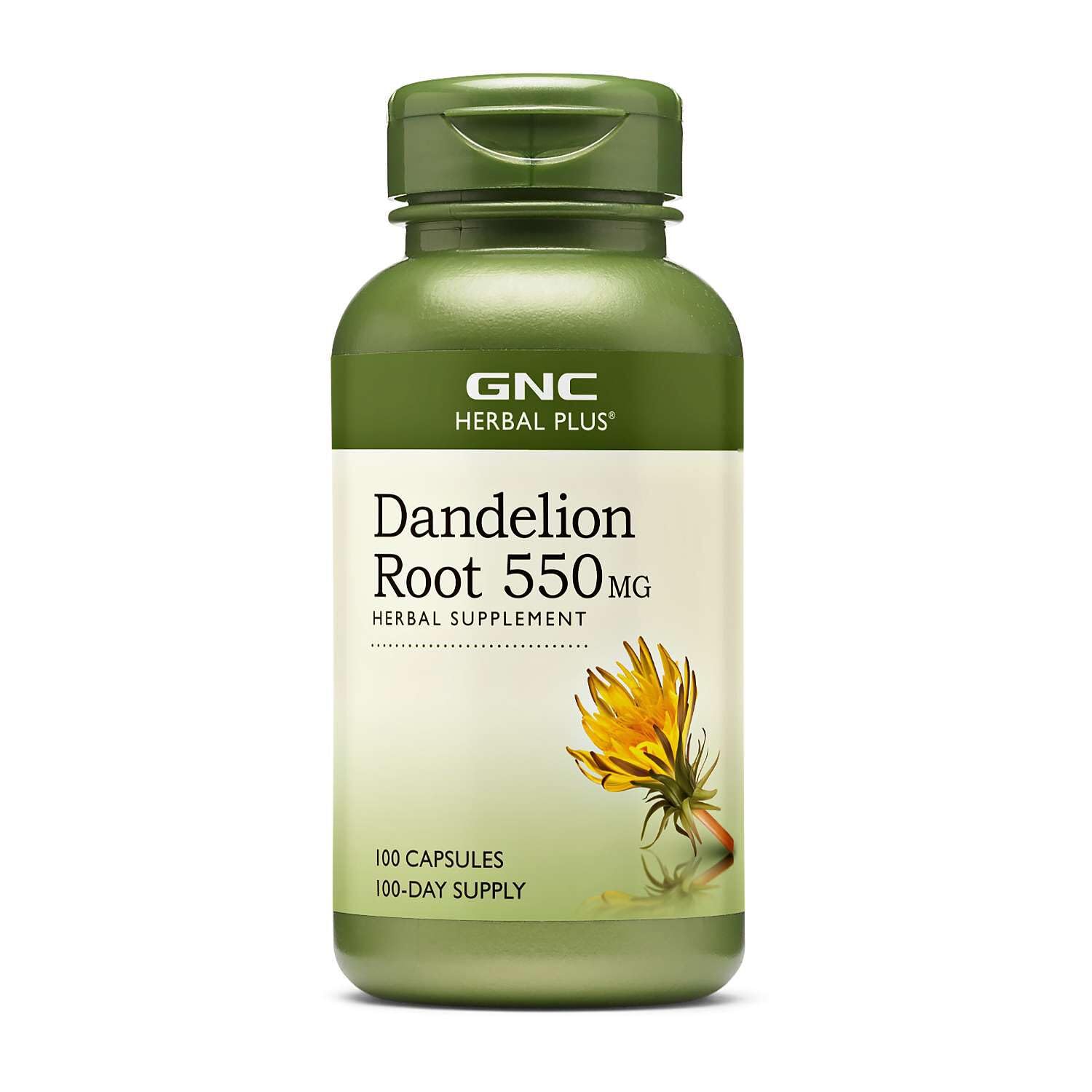GNC Herbal Plus Dandelion Root 550mg