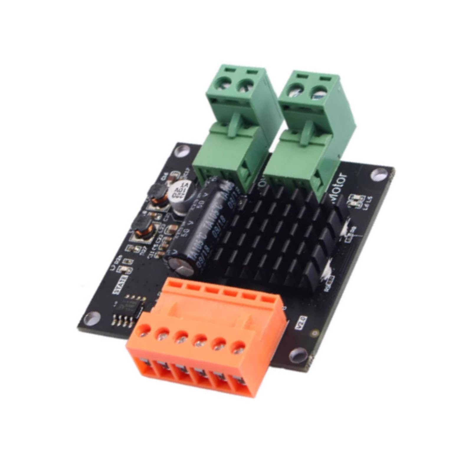 Alta potencia DC12V 24V16A Módulo de placa de controlador de motor H puente controlador de motor con protecciones integradas contra sobretensiones