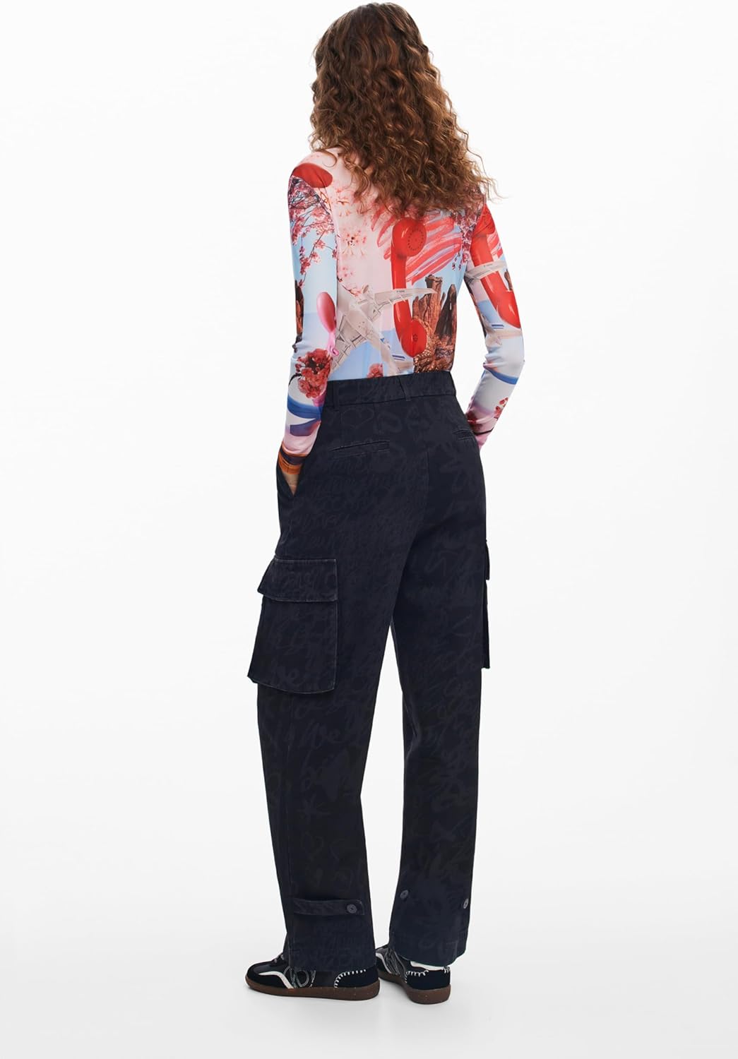 Desigual(デシグアル) パンツWoman Woven Long Trousersレディース