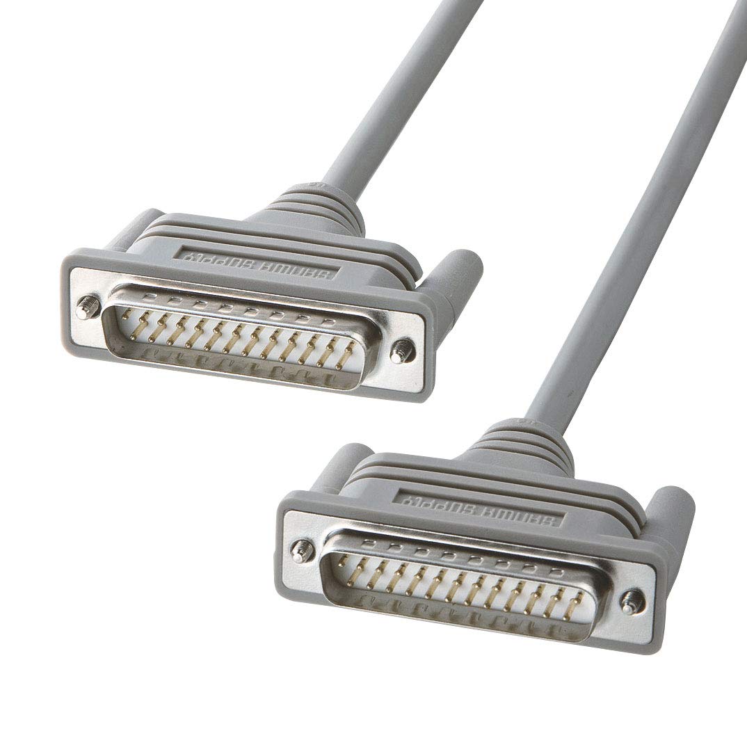 Amazon.co.jp: サンワサプライ RS-232Cケーブル (25pin/クロス・同期