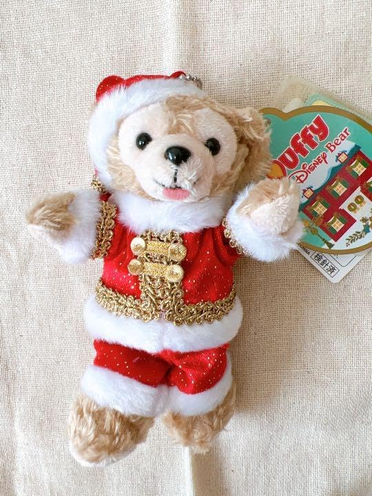 ダッフィー シェリーメイ ぬいぐるみバッジ クリスマス M109429794