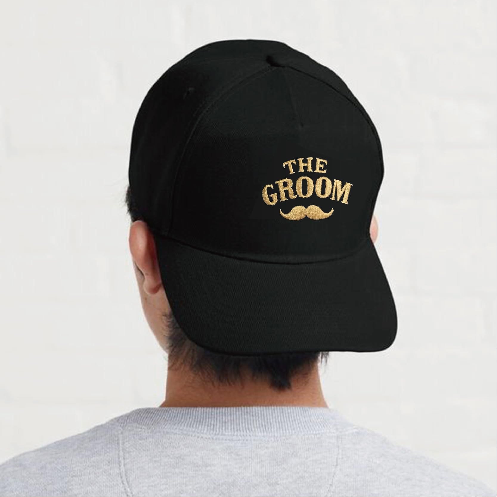 Regali per feste e oltre il testimone dello sposo Cappello da baseball 7 confezioni Regali per testimoni dello sposo Cappelli da camionista Cappello da uomo per addio al celibato (squadra dello sposo)