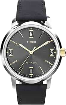 Amazon | Timex メンズ マーリン オートマチック 40mm 腕時計