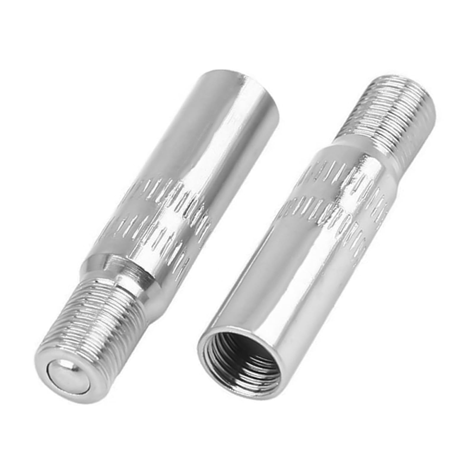 2 szt. Przedłużka do opon 39 mm, przedłużenie zaworu opon ze stopu aluminium z zaworem zapobiegającym przeciekaniu, sztywne przedłużenie, kompatybilna z hulajnogą elektryczną, samochodem, pompą