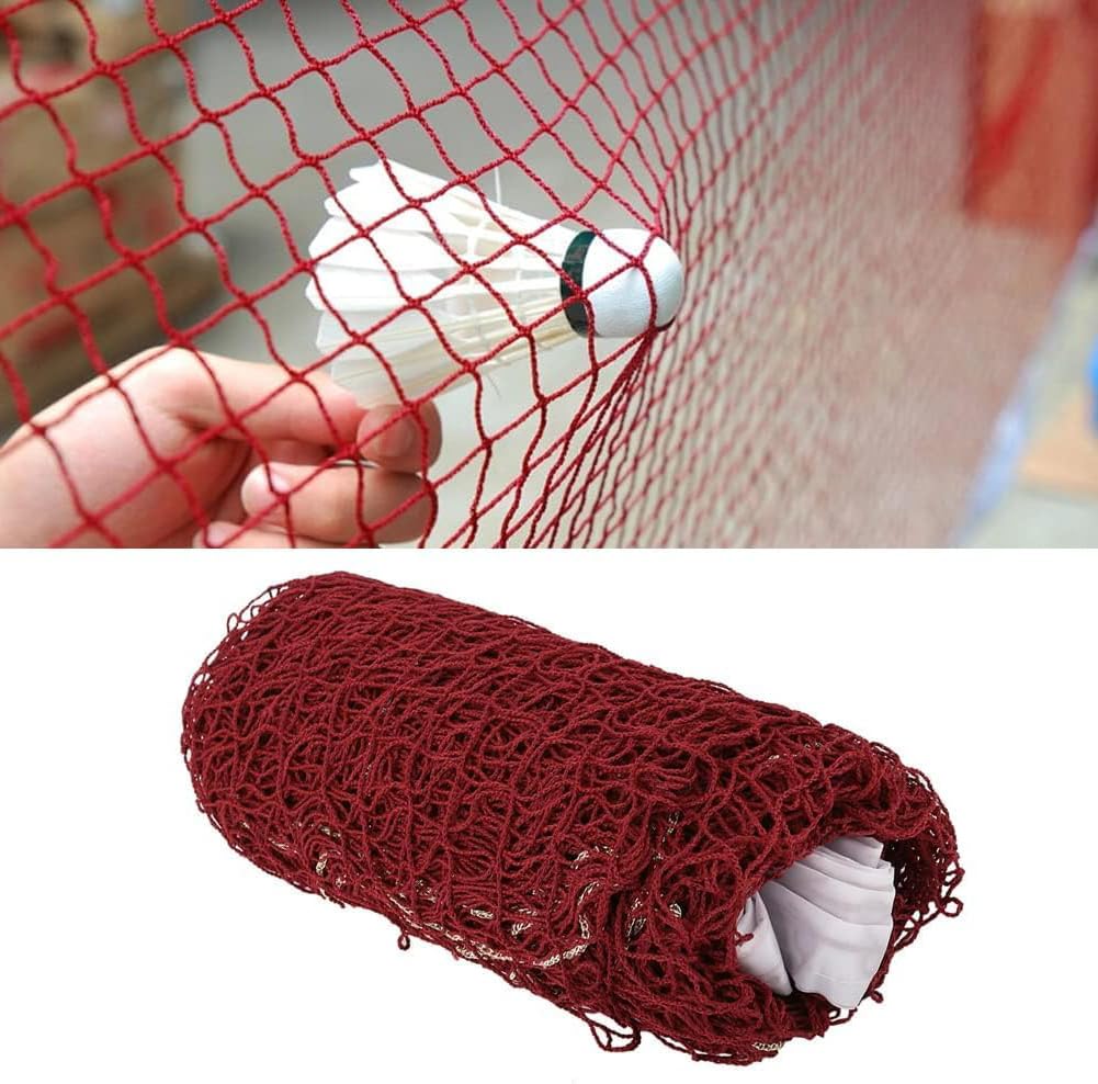 Heart Home Badminton Net|Nylon Net for Tournament, Sports Coaching|Shuttle Net Indoor, Outdoor (Wine Red) (B0CQXFL7RW) Amazon Price History, Amazon Price Tracker