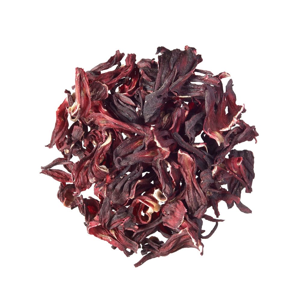 TEA SHOP - Té de Hibisco | Hibisco Orgánico 1000g - 500 Tazas - Infusión a Granel - Herbolario - Propiedades naturales: Mejora la circulación, energiza y reduce la fatiga - Té Frío - Perfecto para