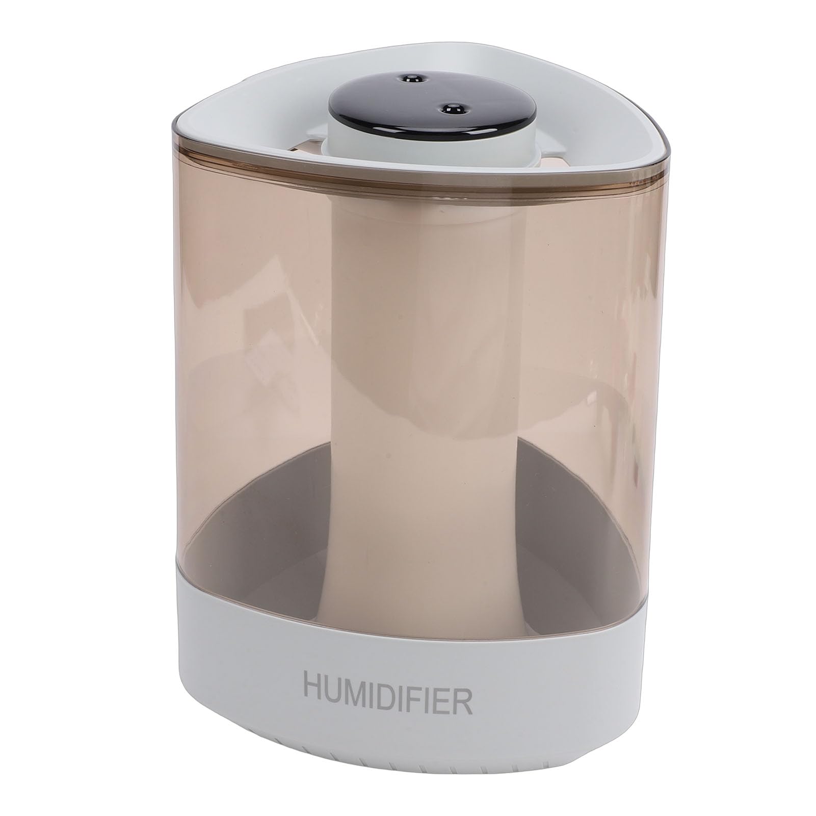 Zunate Umidificatore da 5 Litri Umidificatore a Nebbia Fredda Alimentato Tramite USB con Doppio Ugello con Luce Notturna per Camera da Letto, Stanza Grande, Ufficio e Piante, Mini Controllo Silenzioso