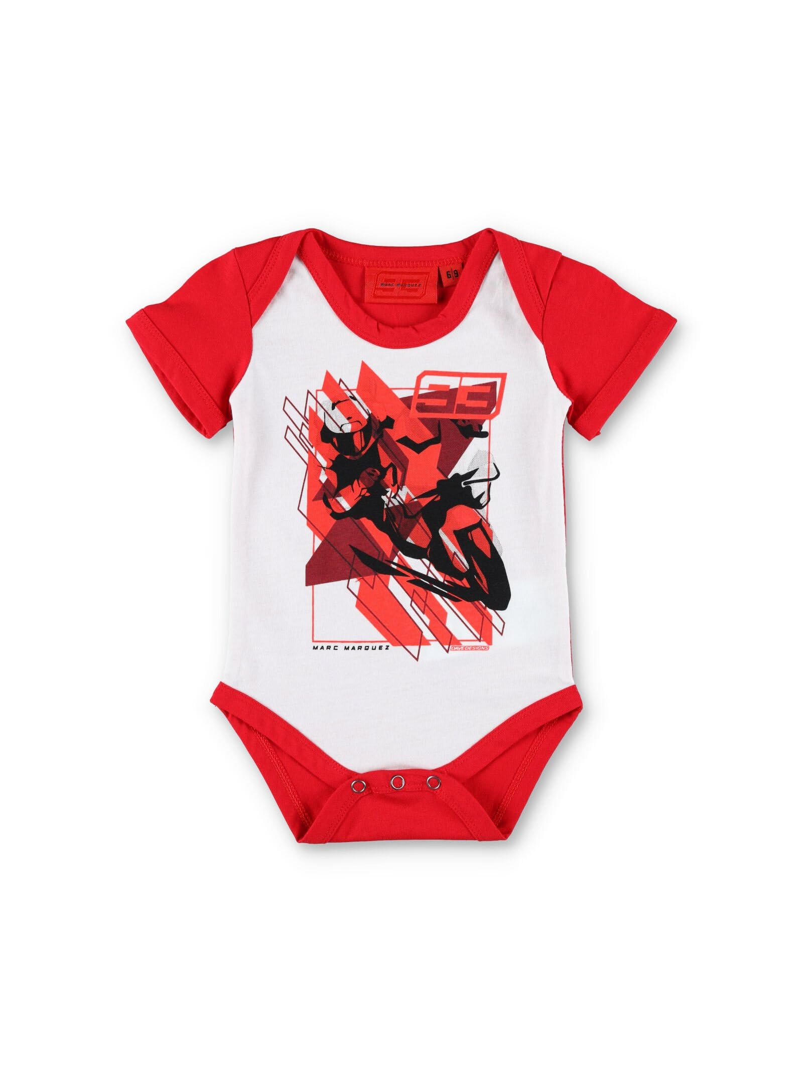 GP GRUPPO PRITELLI Baby Romper - Graphic Bike Multicolor