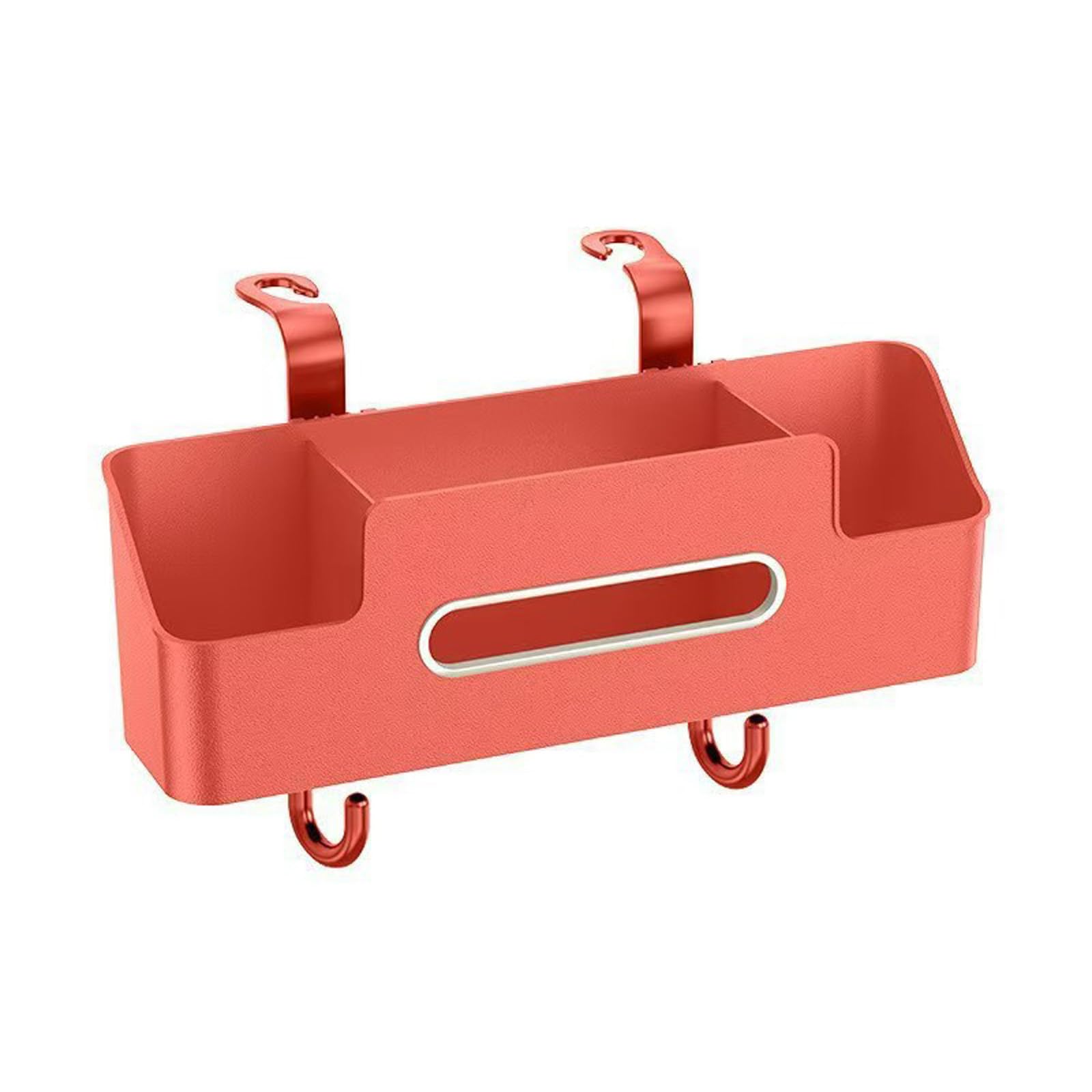 Woedpez Back Storage Box Multifunctional Headrest Storage Rack with Tissue Holder Fashionable Car Organizers Vehicle Interior Organizers