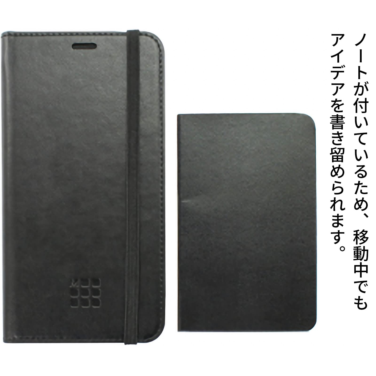 Amazon.co.jp: MOLESKINE iPhone X bookcase スマホ ケース モレスキン