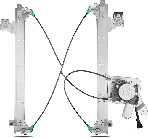 Elevalunas eléctrico trasero del lado del conductor con motor de repuesto para Chevy Silverado Suburban 1500 2500 GMC Sierra Yukon Cadillac Escalade