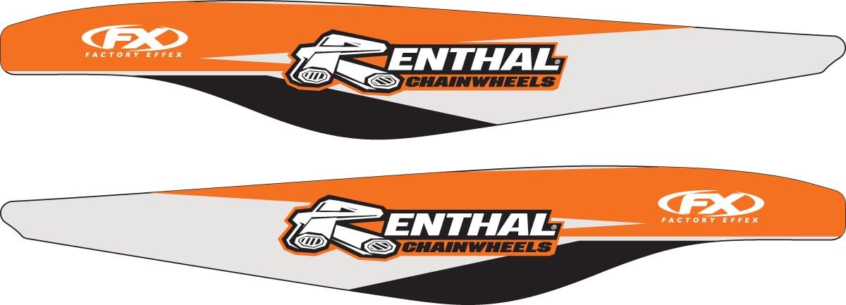 Factory Effex Swingarm Stickers - Yamaha/Black