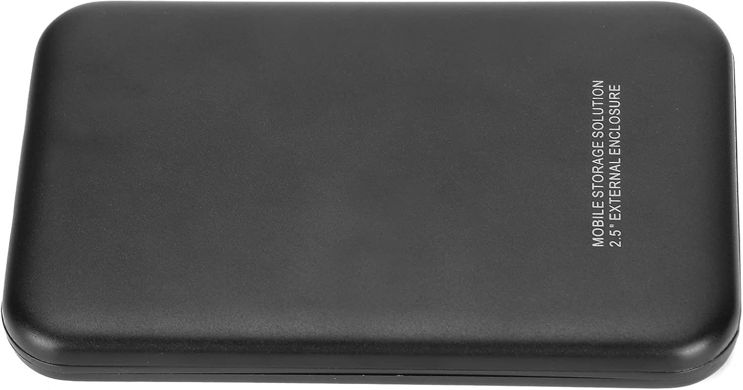 External Hard Drive Case, Portable 2.5in to USB 3.0 Hard Disk Box to