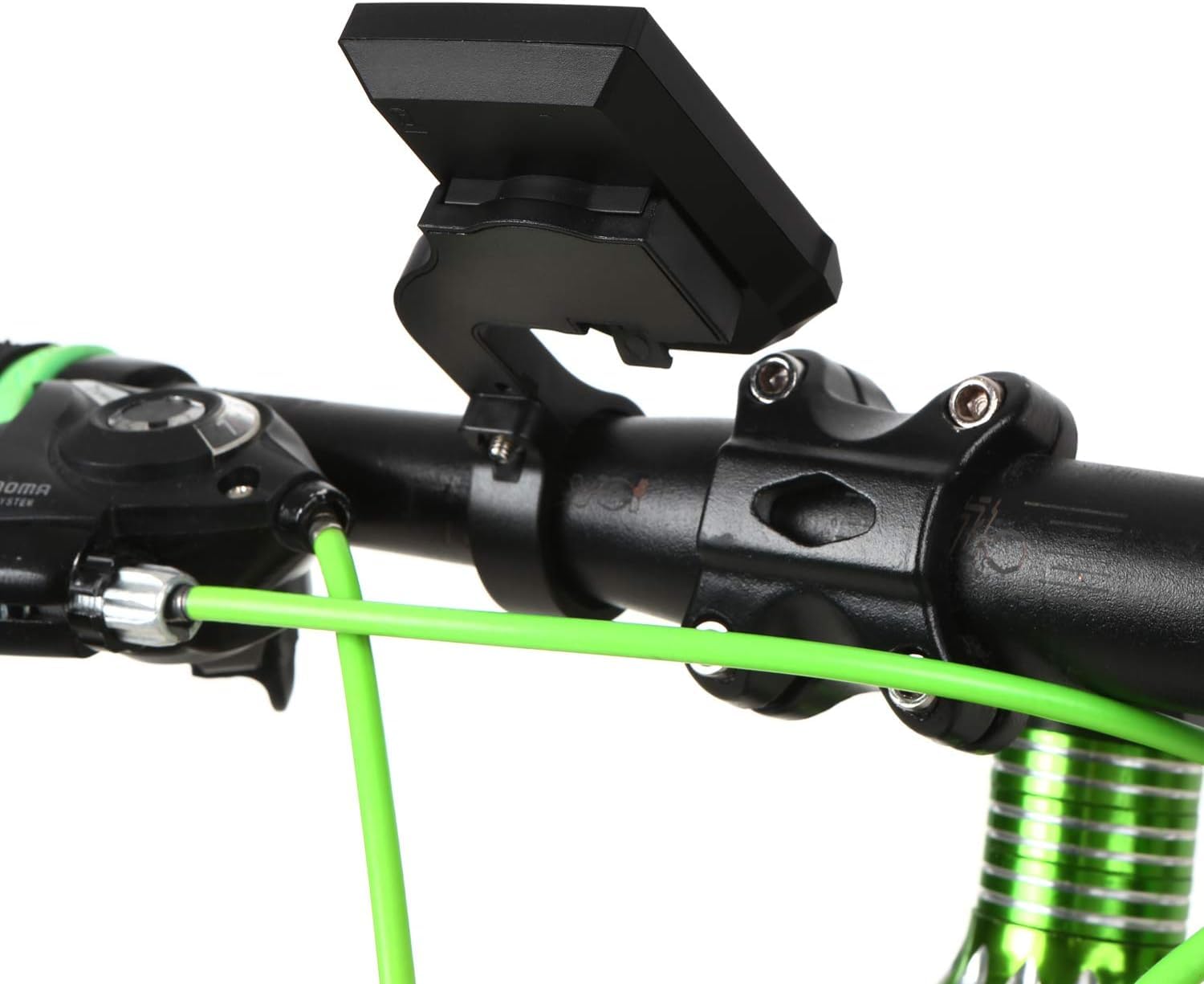 Cadence Moniteur de fréquence cardiaque, ordinateur de vélo sans fil avec capteur de fréquence cardiaque Ordinateur de vélo multifonctionnel étanche à la pluie avec écran LCD rétroéclairé(Black)