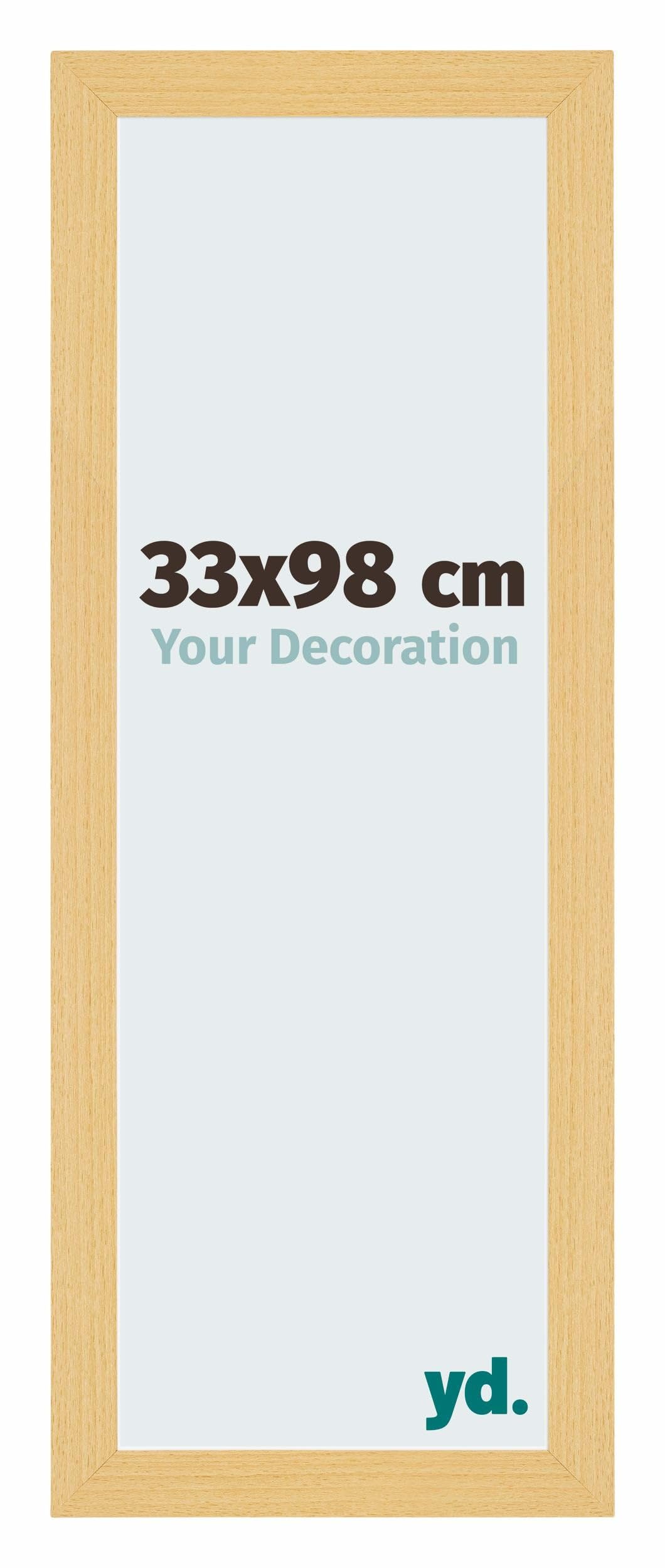 Your Decoration - Puzzle frame 33x98 - Beech Design - Puzzle frame 500-1000 Pieces - MDF Photoframe - Mura