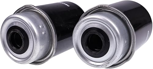 Miniatura 8 de IEQFUE 2 filtros de combustible RE533026 233-9856 compatibles con JD 318D 323D 326D 332D 333D 244J 304J 324J Perkins MP10326 MP10325 Caterpillar