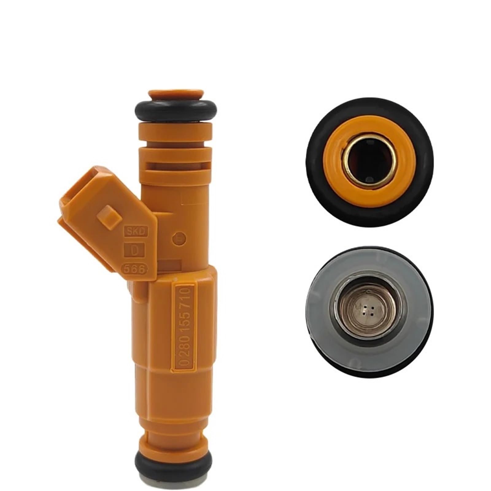 6 uds inyectores de combustible 0280155710 para Jeep para Wrangler Cherokee