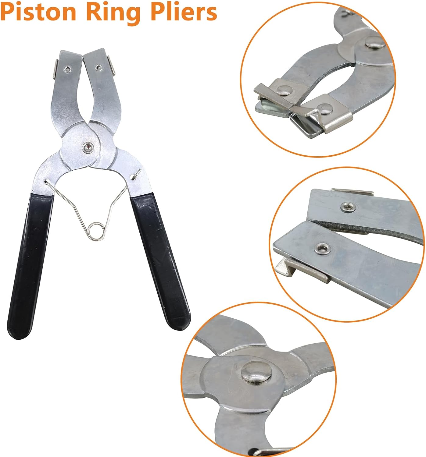 66785 66786 Engine Piston Ring Filer Grinder Gap Tool and Compressor Pliers