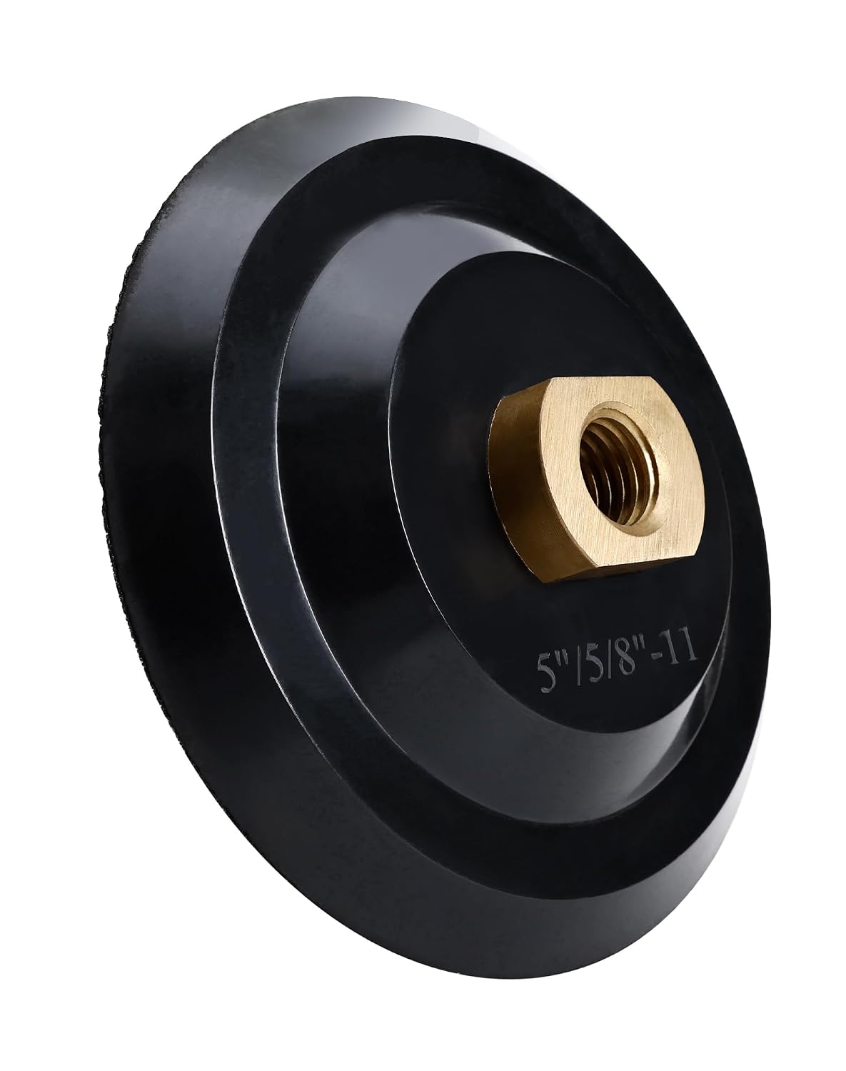Rubber Backer Pad 5 Inch Hook and Loop Backing Pad for Angle Grinder