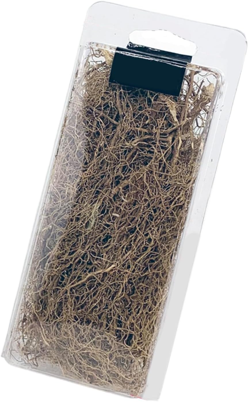 Natural Wooden Vine Roots Art Piece Model for Miniature Garden, B
