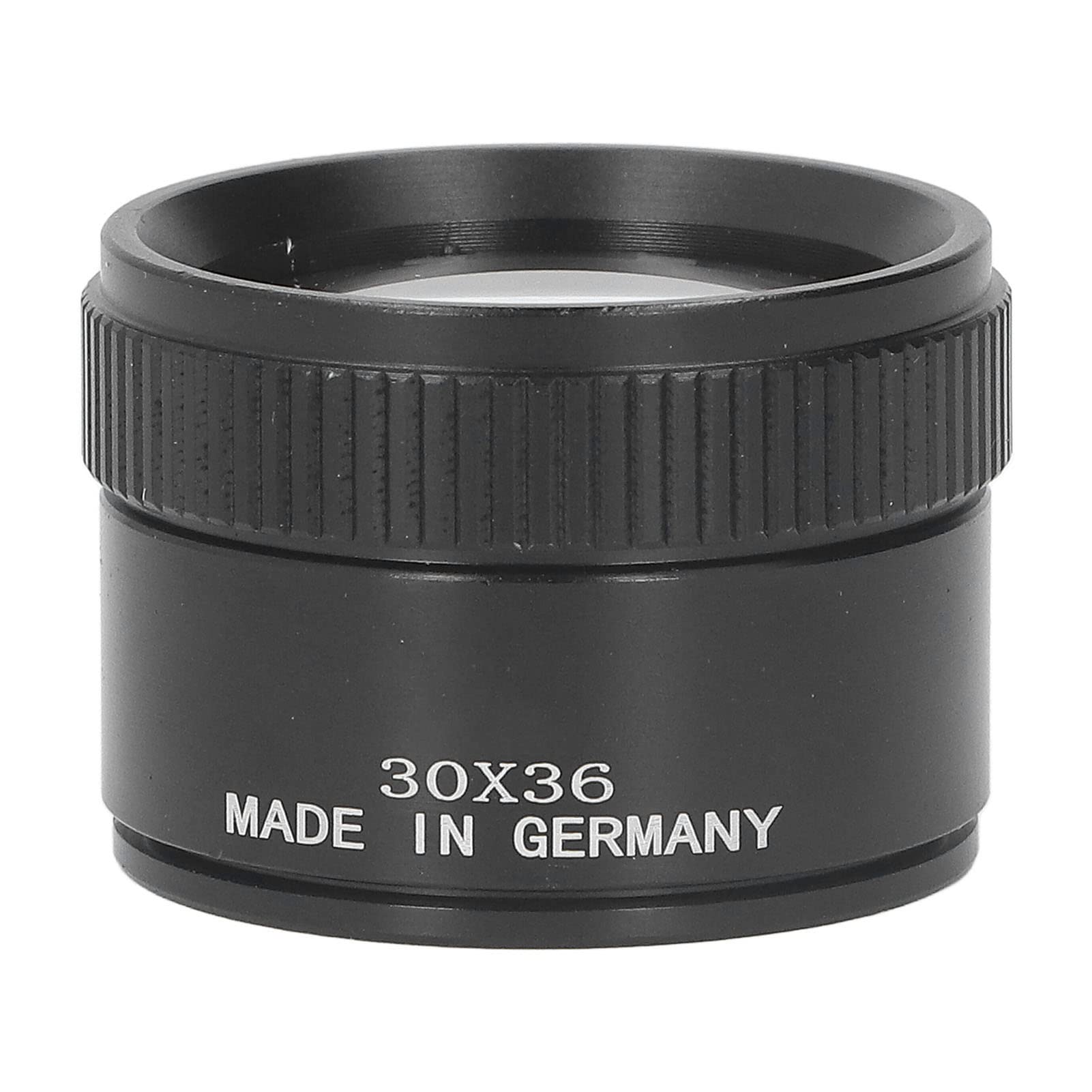 30X 30 x 36mm Optical Lens Magnifying Eye Loupe Jewelry Magnifier with Clear Imaging, Wide Application for Reading, Inspection, Jewelry Crafting, Stamp Appreciation, and More