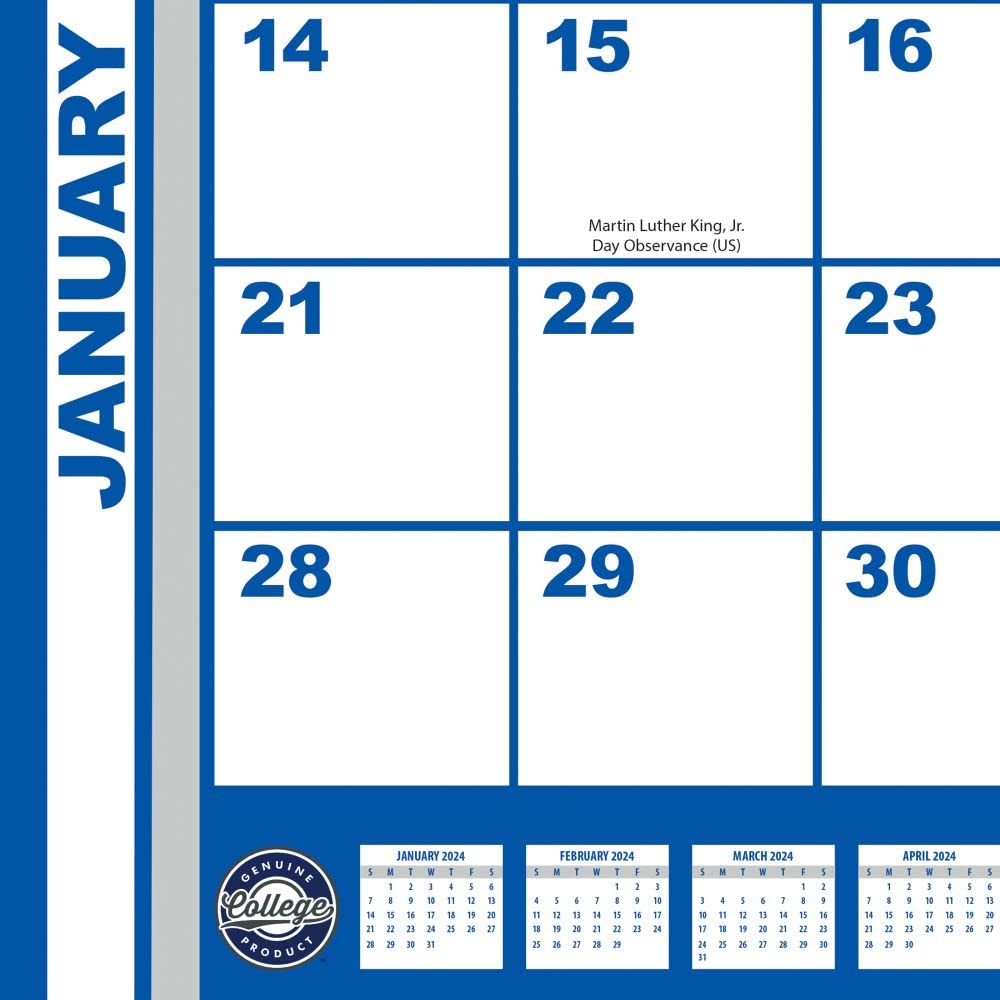 Amazon.com : Turner Sports Kentucky Wildcats 2024 22X17 Desk Calendar  (24998061481) : Office Products