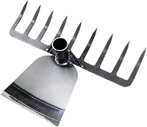 Amazon.com : MENFEZ Rakes, Weeding Rake Agricultural Tool Hoe Six Tooth ...