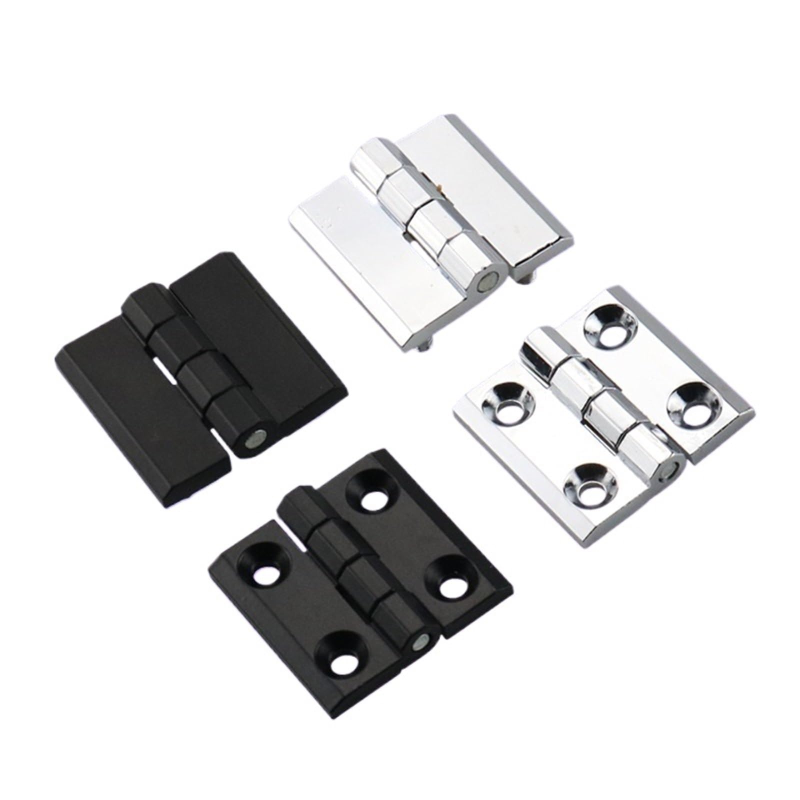 Zinc Alloy Distribution Box Cabinet Door Hinge Equipment Industrial with Screw Hinge 1Psc(Bronze)