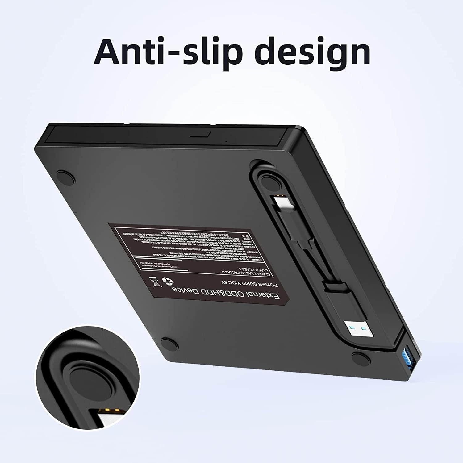 unità Ottica Multifunzione Esterna 7 in 1 Computer USB Lettore Dvd Laptop Bruciatore Esterno Ultrasottile Compatto E Facile da Usare