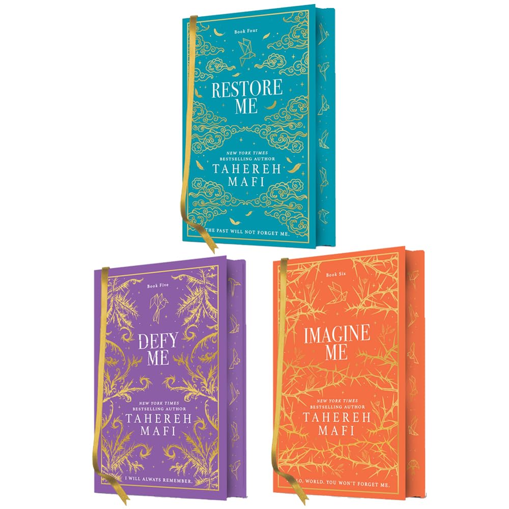 Shatter Me Series 4-6 Collectors Special Edition 3 Books Collection Set By Tahereh Mafi (Restore Me, Defy Me & Imagine Me)