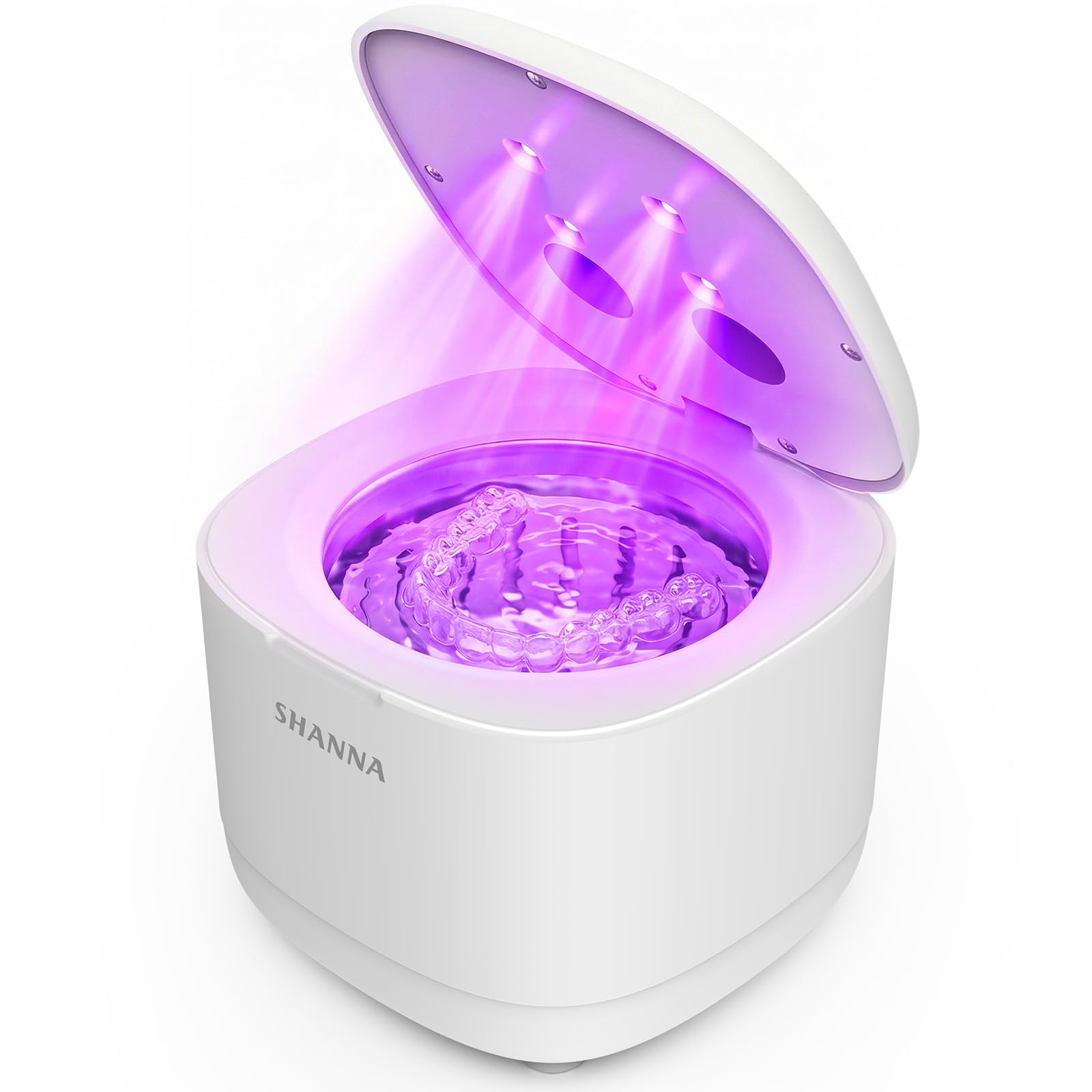 Nettoyeur Ultrasons 47KHz 200ml pour Appareil Dentaire, Aligneurs, Bijoux