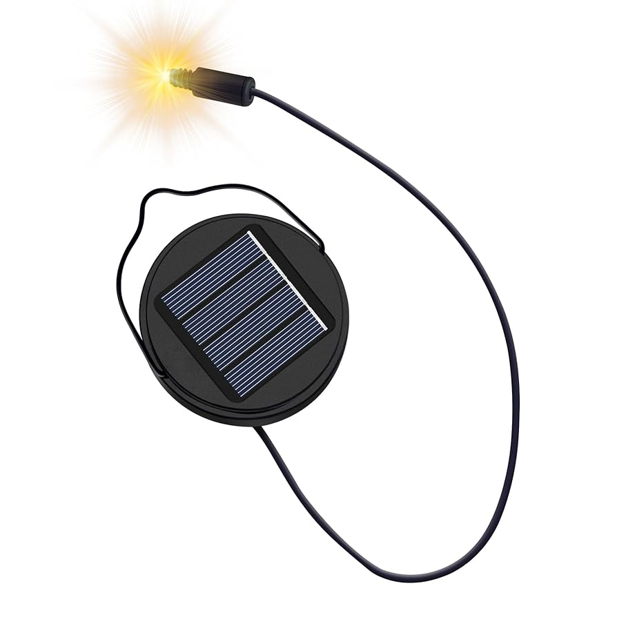 Amazon.com: AA 600Mah Solar Light Replacement Top Parts for