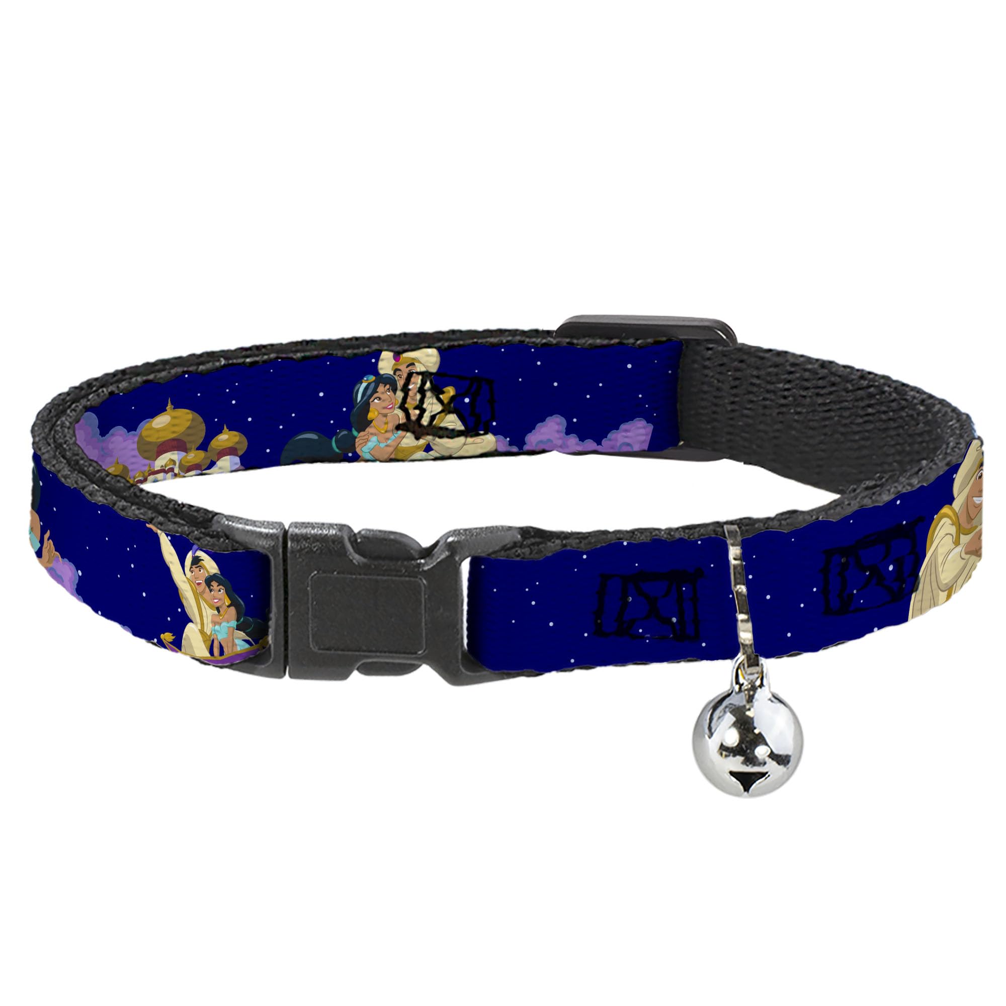 Collar para gato Buckle Down BAC-WDY013-NL de poliéster, ajustable de 9 a 15 pulgadas