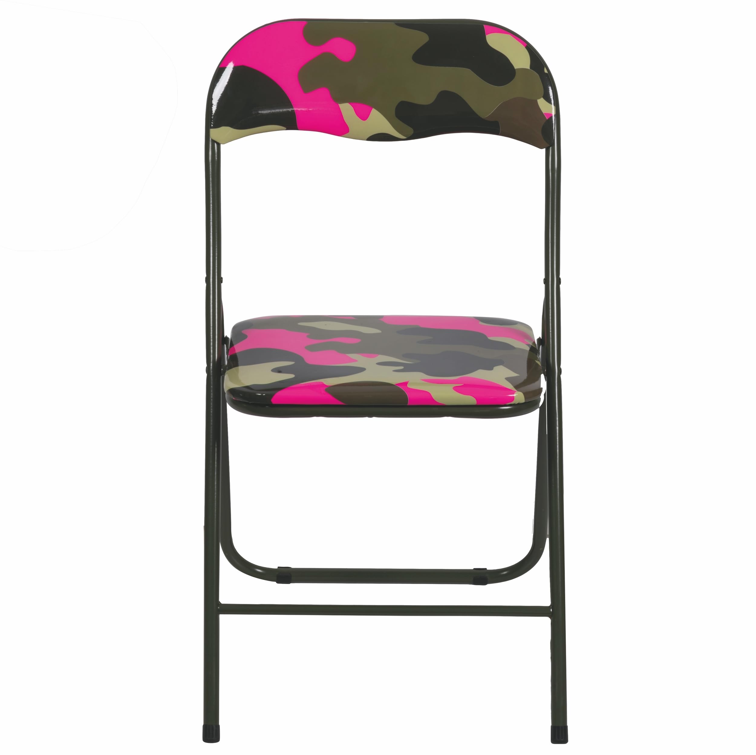 Este Lot de 6 chaises Pliantes, Pliables et Peu encombrantes, 44 x 45 x 78 cm, Motif Camouflage