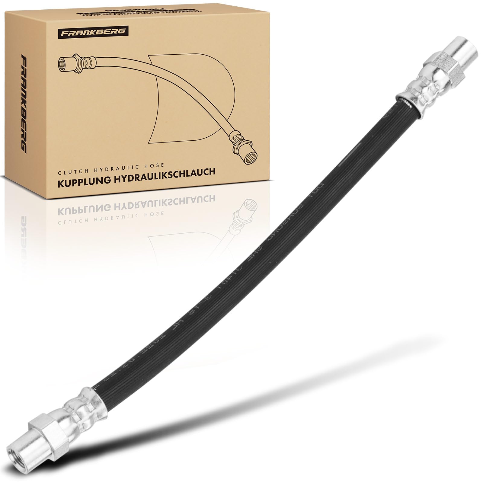 Frankberg Tuyau d'embrayage 21521159350 | Compatible avec: Série 3 Compact E36, Série 3 Touring E36, Série 3 E36, Série 3 Cabriolet E36, Coupé Série 3 E36