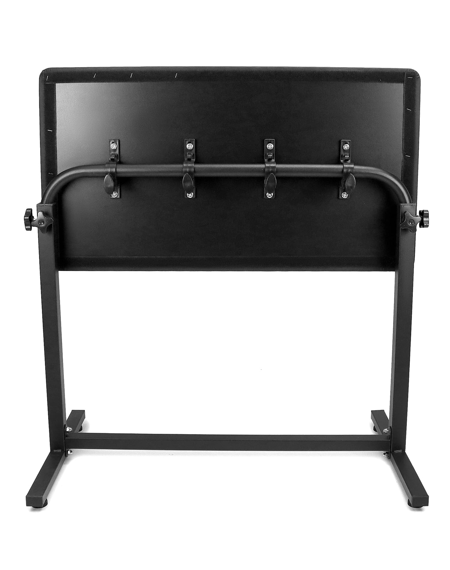 QWORK® Soporte para reposabrazos de tatuaje profesional Soporte para reposapiernas con almohadilla de esponja inclinable de 180° Tamaño 73x40x5 cm, altura ajustable 67-100 cm