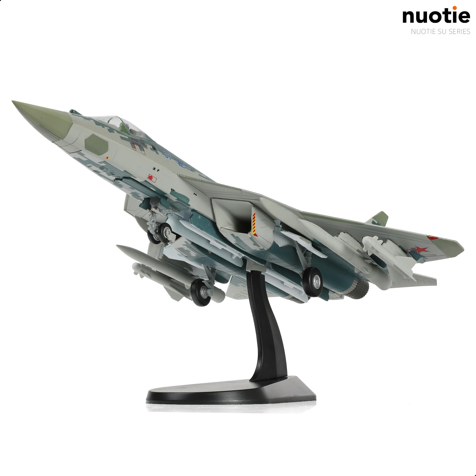 Amazon.co.jp: NUOTIE 1/72 Sukhoi SU-57 重罪戦闘機 模型 戦闘機