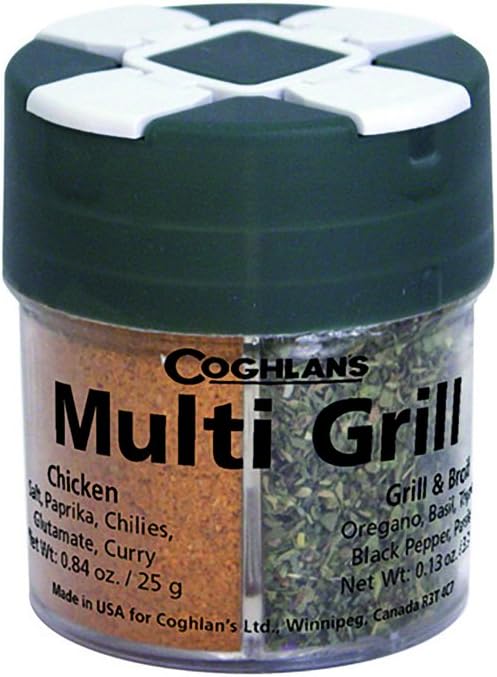 Coghlan's Multi-Grill Spice and Herb Assortment Shaker