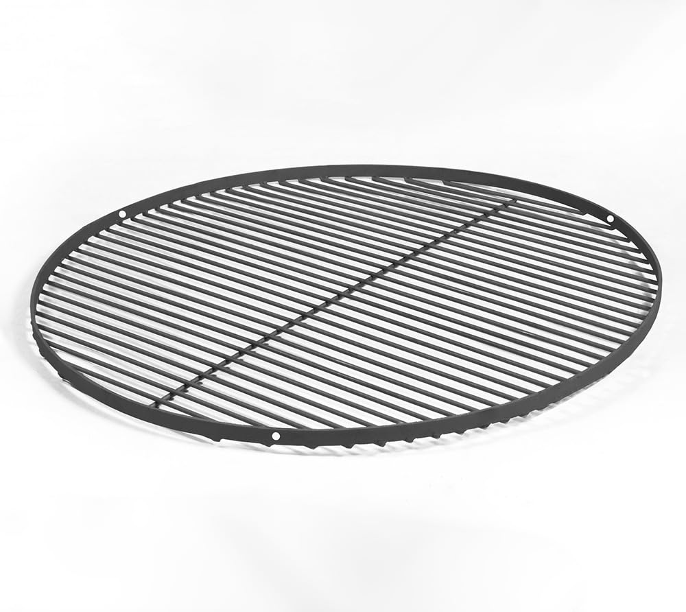 CookKing - Treppiede per griglia, 180 cm, con gallo stalen, 70 cm