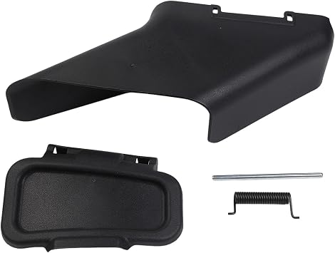 Side Discharge Chute 115-8447 115-8449 Compatible with for TORO 22" for RECYCLER Mower Models 20330 20331 20954-20965 21761-21863T Black Plastic Deflector Set
