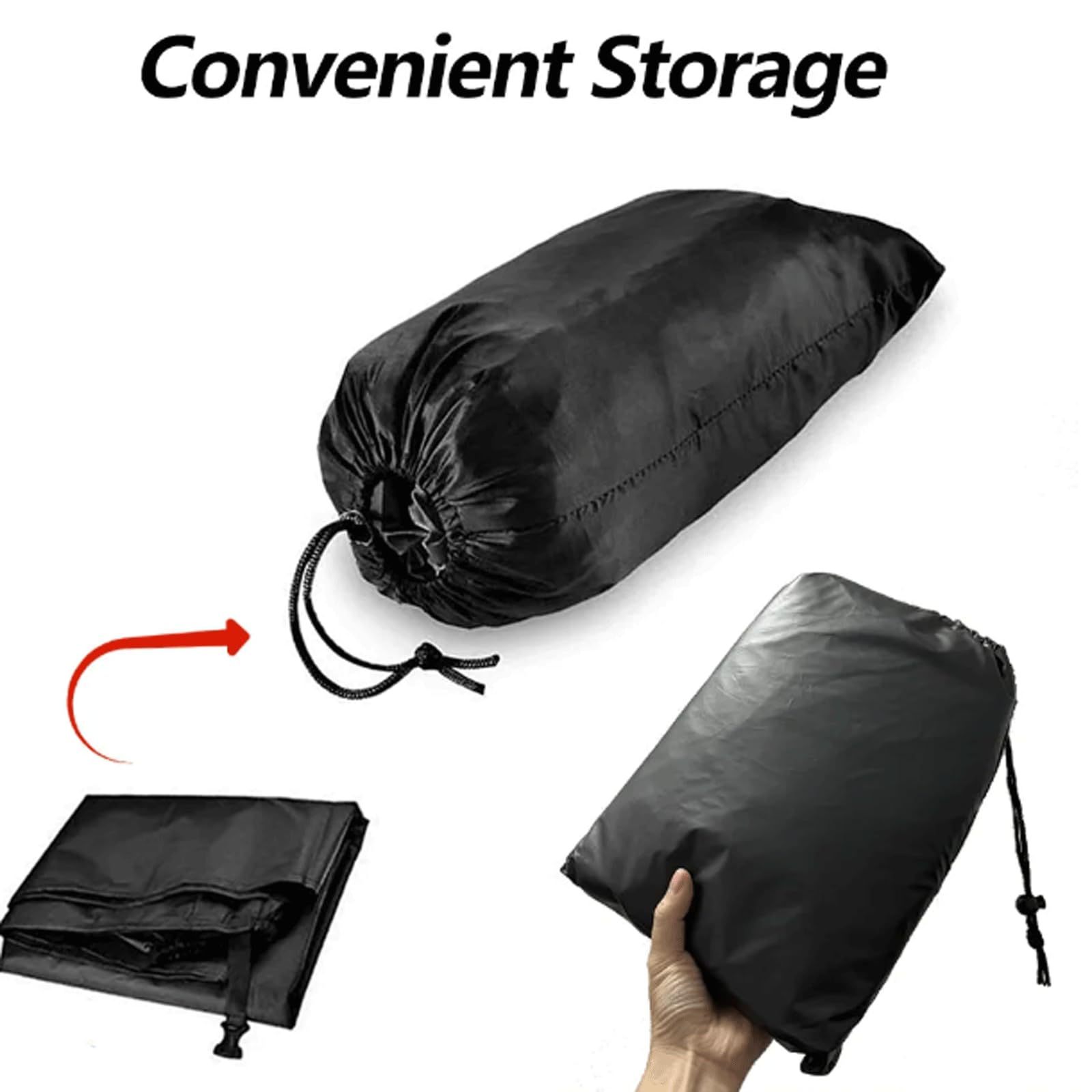 esmen Housse de Protection pour vélo d'extérieur, imperméable, Anti-poussière et Anti-Soleil, pour Moto et Scooter