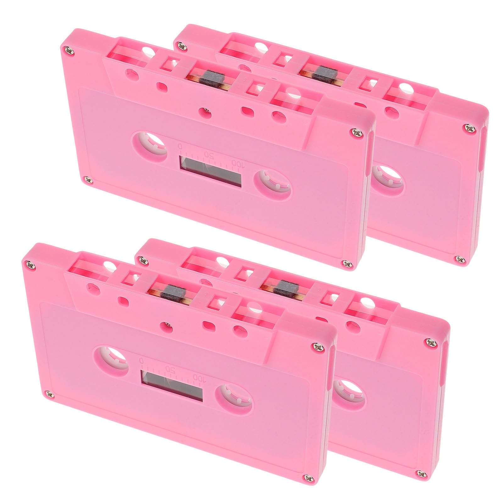 Caja de almacenamiento retro de casetes para decorar la sala de estar