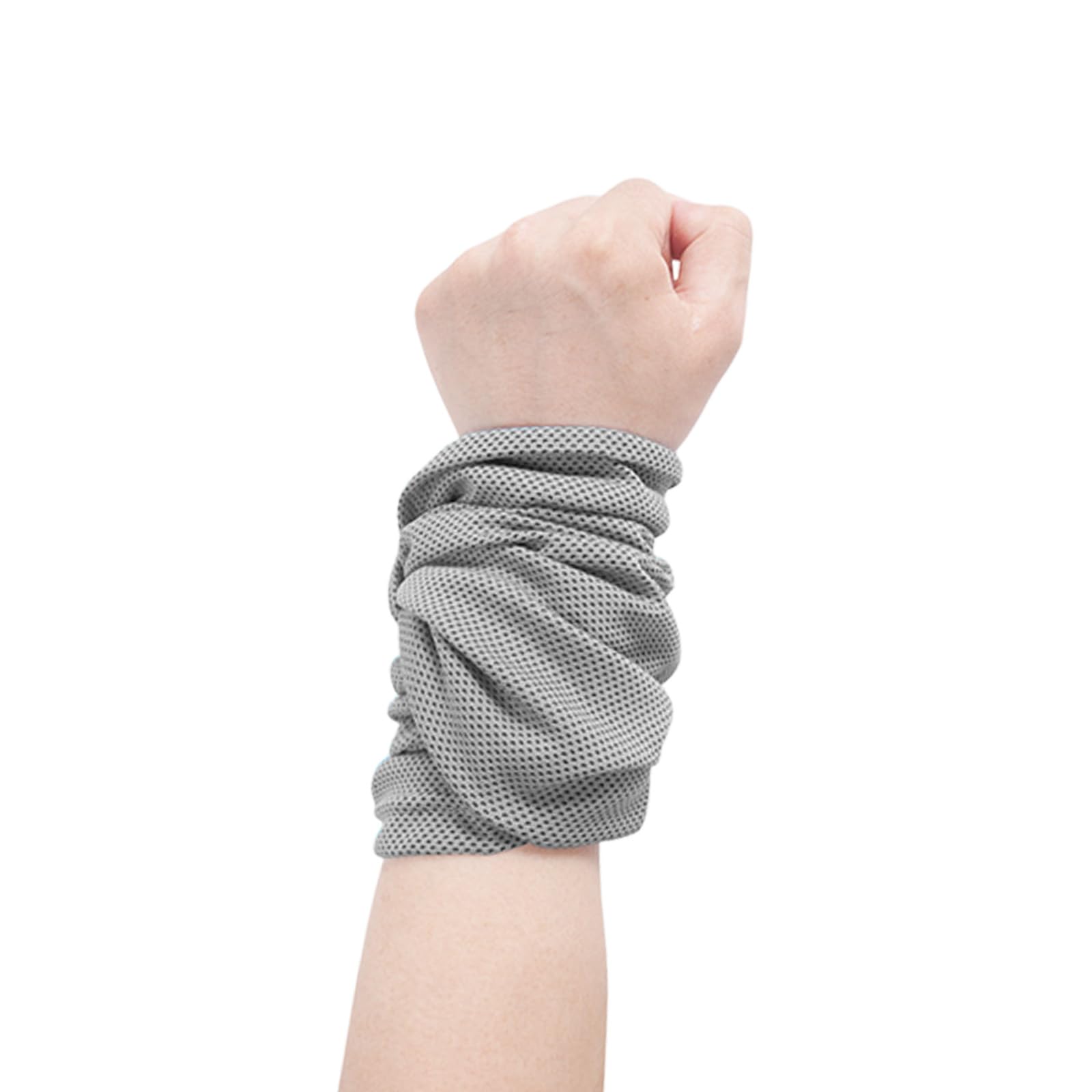 Laikoutd Absorbent Wrist Sweat Towel Fast Drying for Gym Yoga, Cupro Texture, 20x30cm Wicking Wristband