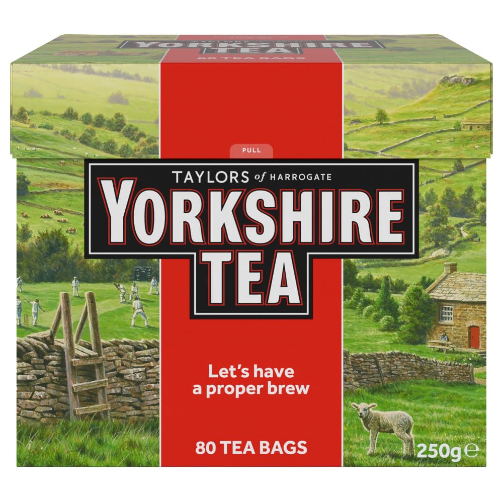 ヨークシャーティー80 6箱セット 480袋 Amazon.co.jp: Taylors of Harrogate Yorkshire Gold, 80 Teabags