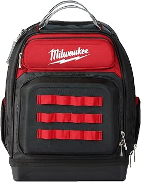 Milwaukee 932464833 Ultimate Şantiye Sırt Çantası, Kırmızı